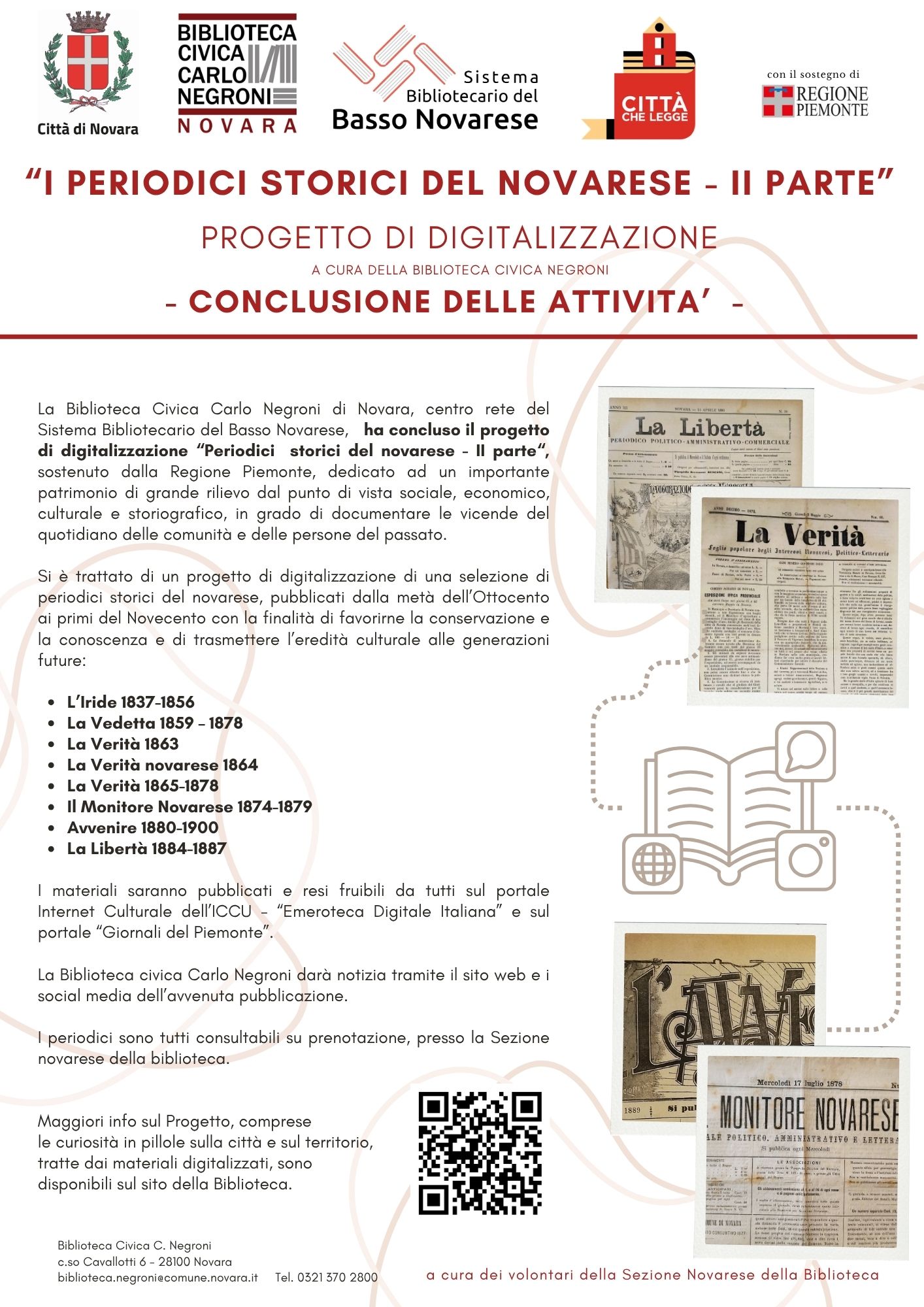 Progetto di digitalizzazione periodici - seconda parte - Conclusione delle attività