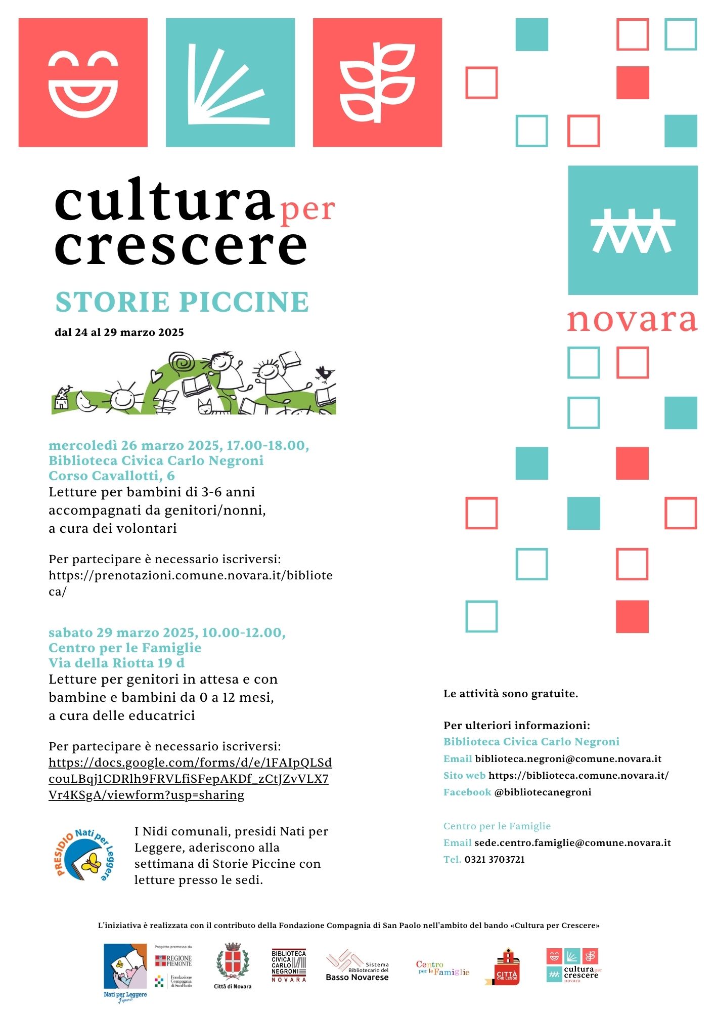 Storie piccine - Progetto Cultura per Crescere - NpL