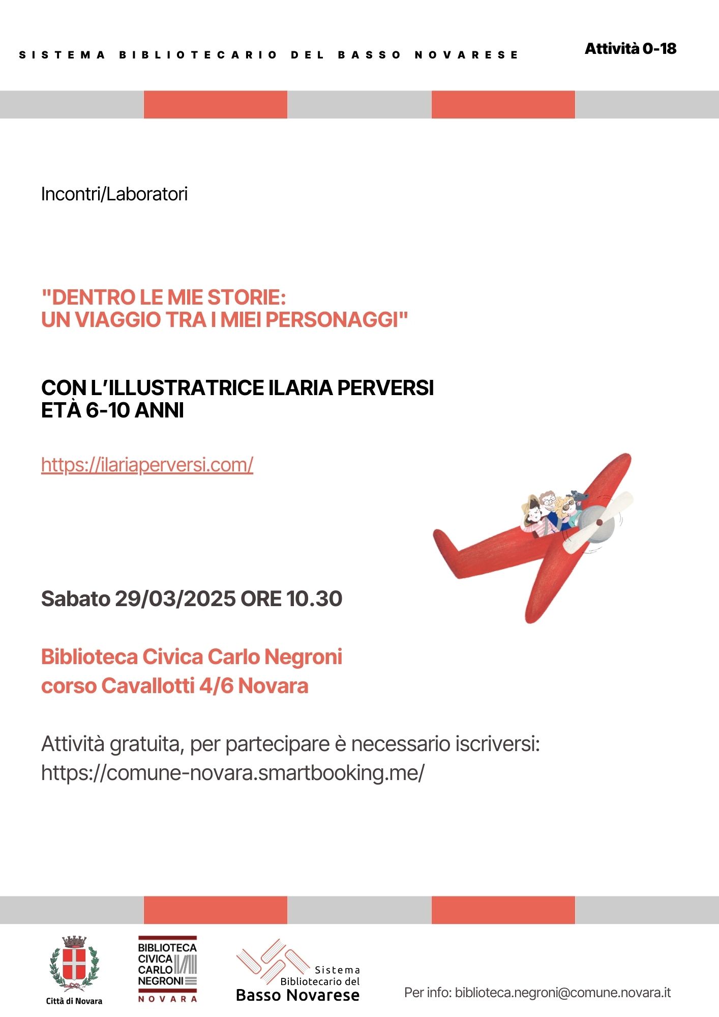 Incontro con l'illustratrice per bambine e bambini 6-10 anni