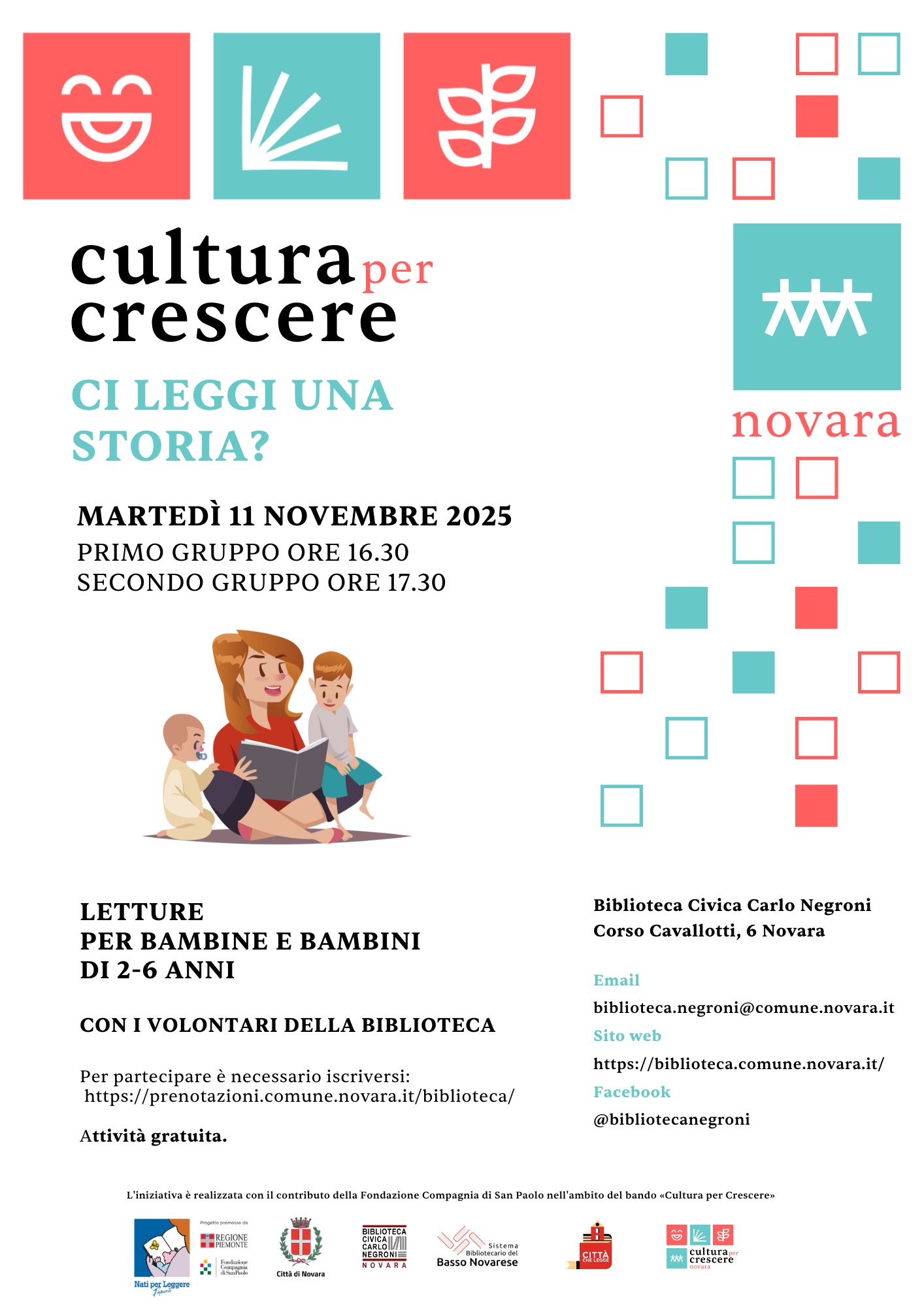 Cultura per Crescere - Ci leggi una storia?