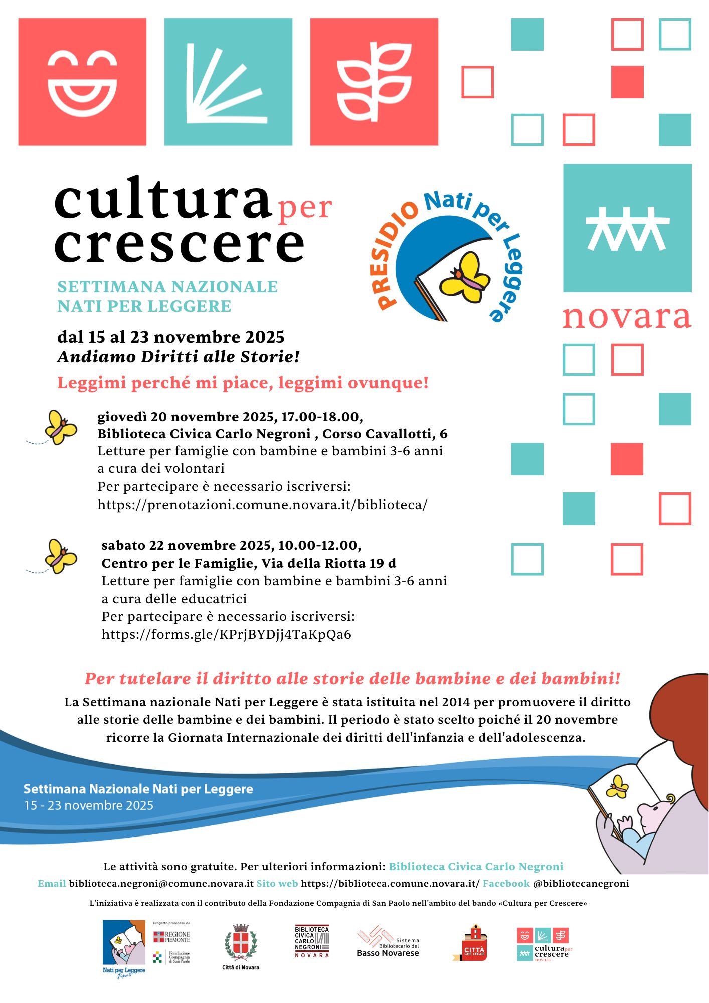 Settimana Nazionale Nati per Leggere