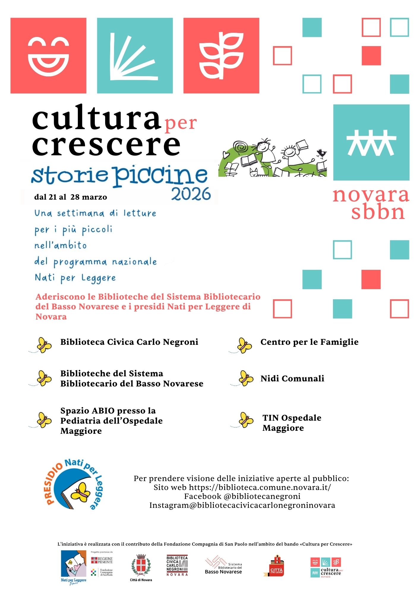 Storie Piccine - Presidi Nati per Leggere - Cultura per Crescere