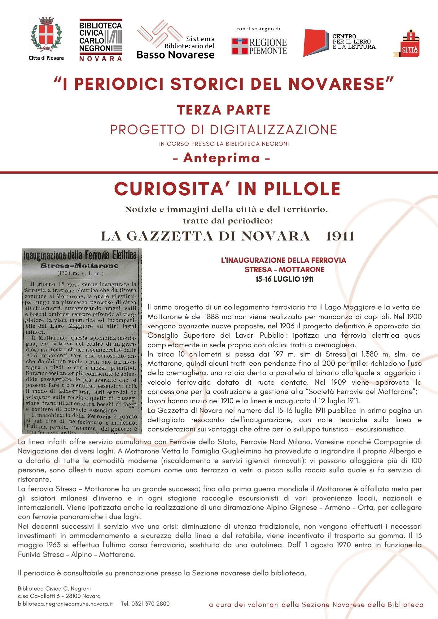 Curiosit&agrave; in pillole - Terza parte