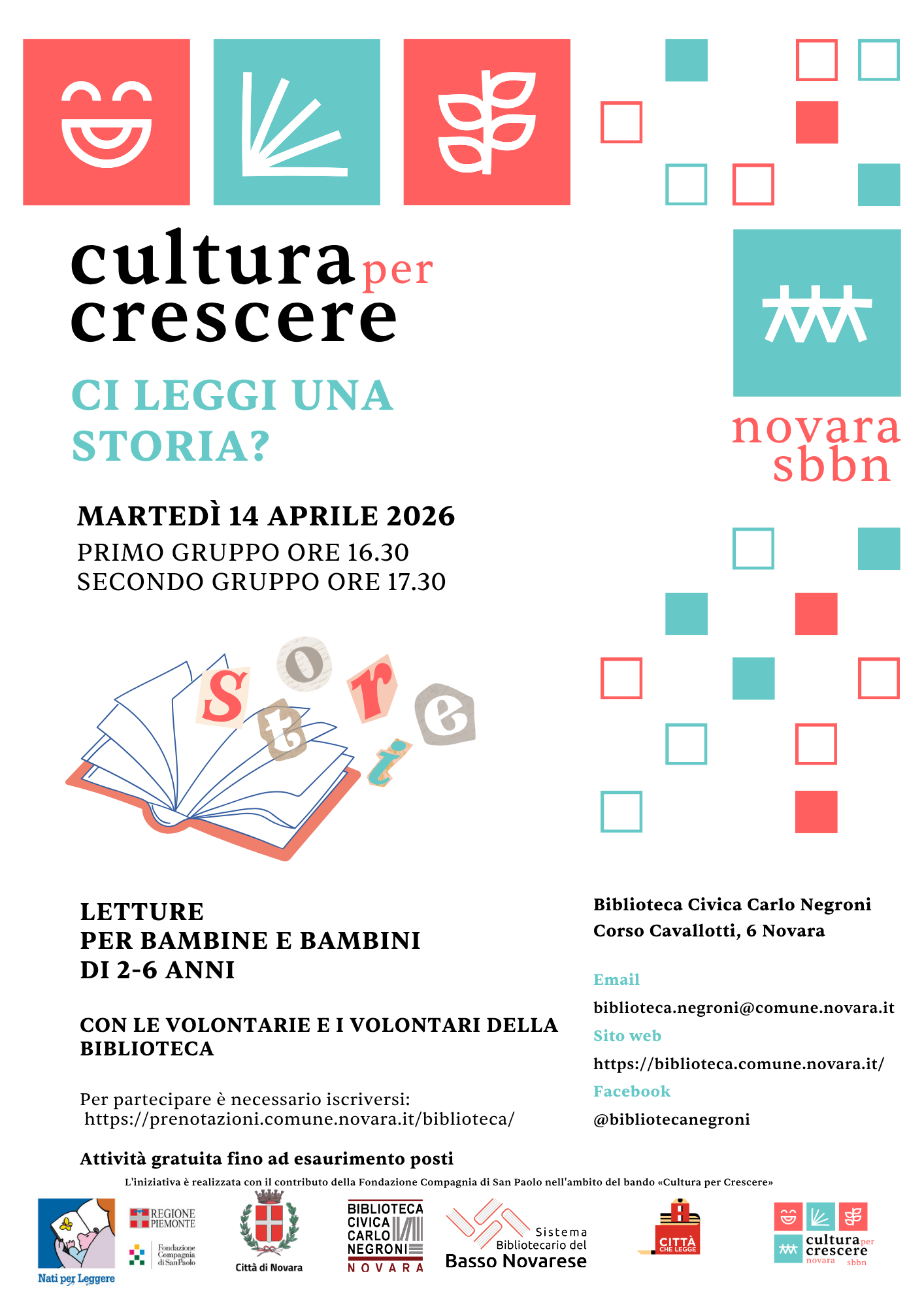 Ci leggi una storia? - Cultura per Crescere