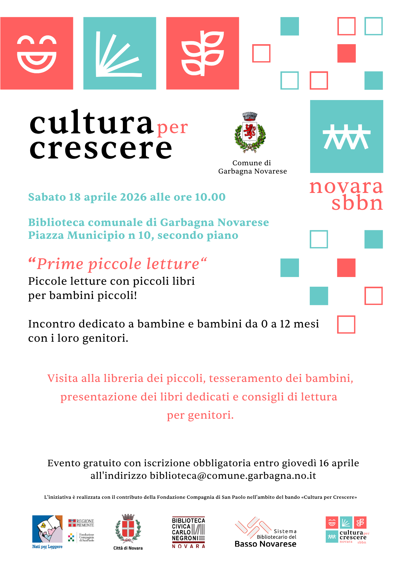 Prime piccole letture - Cultura per Crescere